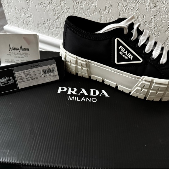 PRADA CALZATURE DONNA PLATFORM SNEAKERS - Picture 3 of 3